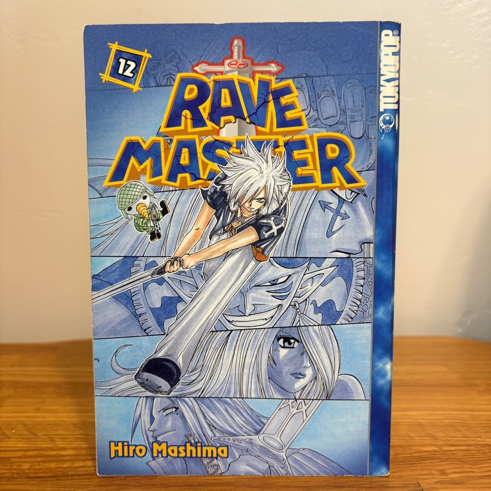 Rave Master Volume 12 Mashima First Printing English Manga Paperback OOP